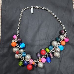 INC International Concepts Multicolor Beaded Necklace